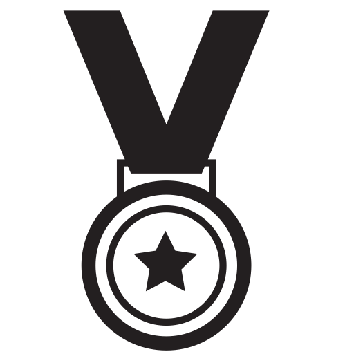 Star, Gold, Medal, Award, Winner Icon