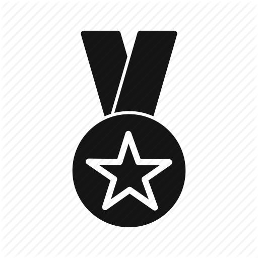 Award, Gold Medal, Prize, Star Medal Icon