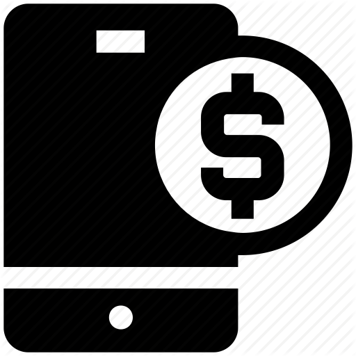 Cell, Coin, Dollar, Mobile, Mobile Banking, Phone Icon
