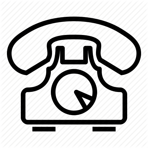 Call, Vintage Phone Icon