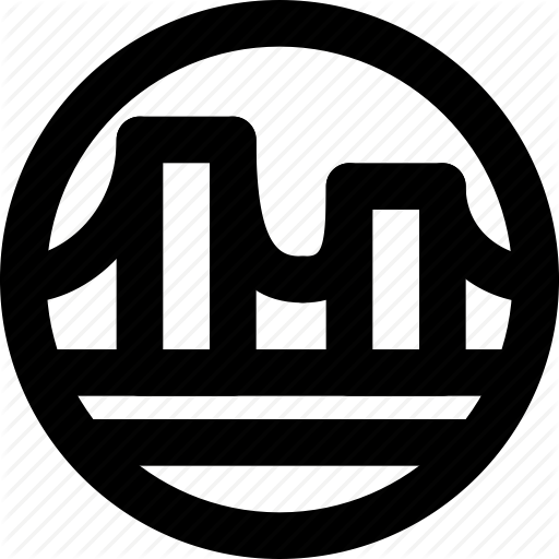 Building, Gate, Golden, Landmark, Monuments Icon