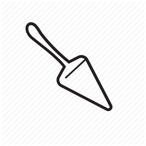 Cake, Lifter, Shovel, Spatula Icon