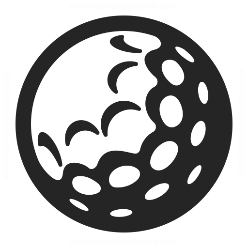 Golf Ball Icon Iconexperience