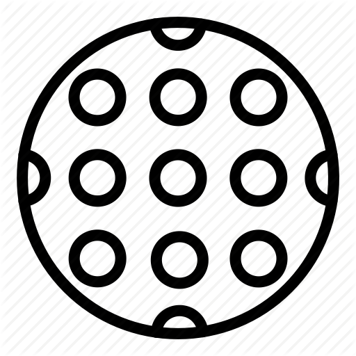 Ball, Golf, Golfball, Sports Icon