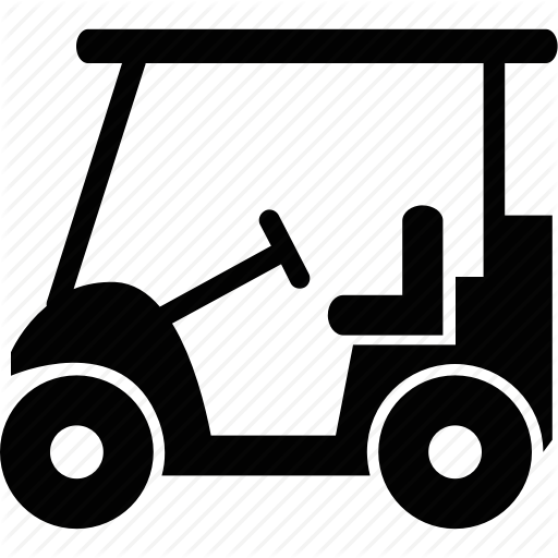Cart, Golf, Golf Cart, Golfing, Transportation, Vehicle Icon