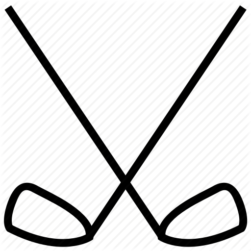 Clubs, Golf, Golf Clubs, Sports Icon