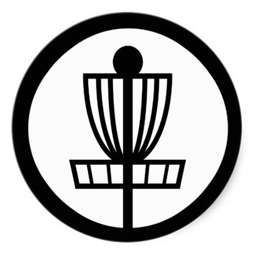 Disc Golf Pole Hole Basket Icon