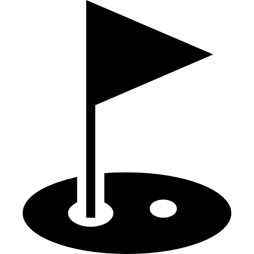 Golf Hole And Flag Icons Free Download