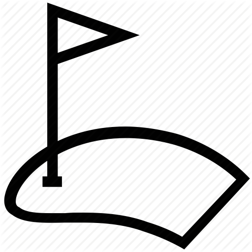 Flag, Golf, Golf Course, Golf Flag, Golf Ground, Sports Icon