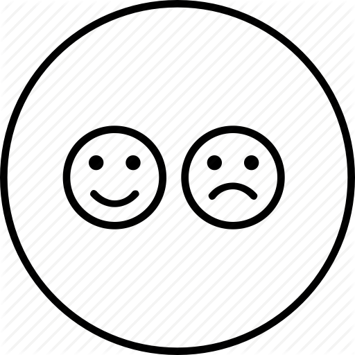 Angry, Bad, Customer, Good, Reaction, Smile, Support Icon