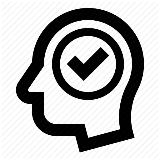 Correct, Correct Head, Correct Thought, Good Idea, Strategy Icon