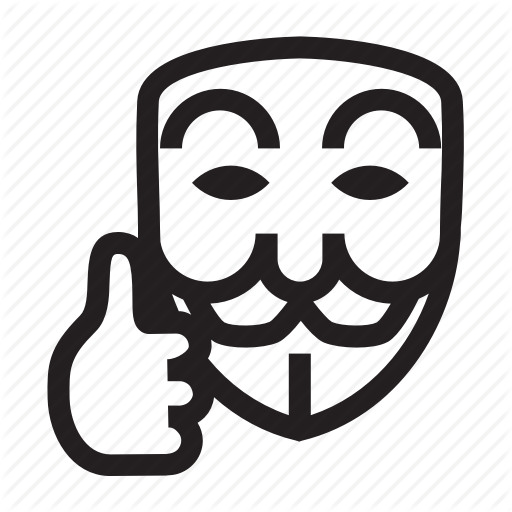 Anonymous, Emoticon, Good Job, Mask, Ok, Thumb Icon