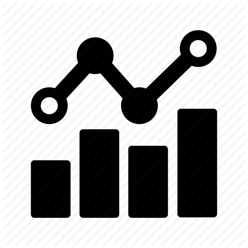 Analytics, Bars, Graph, Points Icon