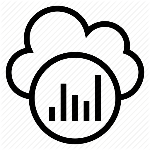Analytics, Business, Chart, Cloud, Computing, Graph, Weather Icon