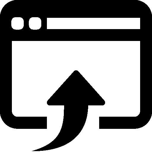 Programming Open In Browser Icon Windows Iconset