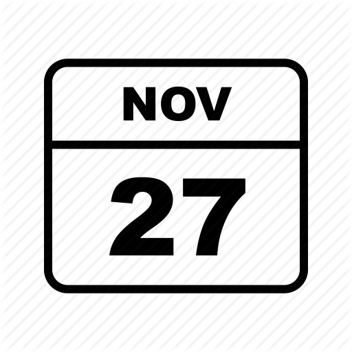 November Calendar Icon