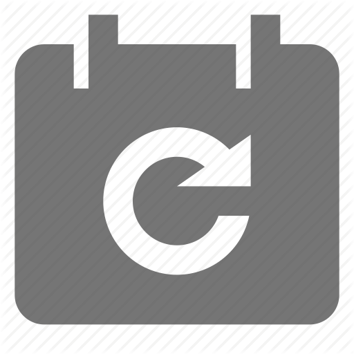 Arrow, Calendar, Refresh, Reload, Sync Icon