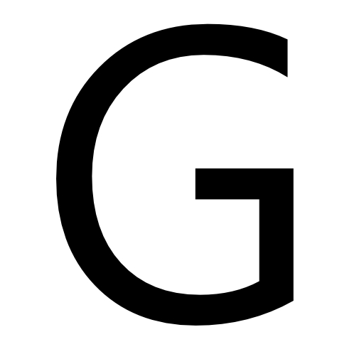 Letter G Icons
