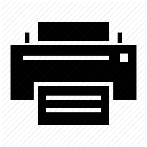 Document, Fax, Paper, Print, Printer Icon