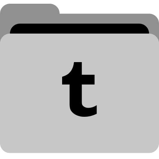 Storage, Social, Tumblr, Collection, Folder, App Icon