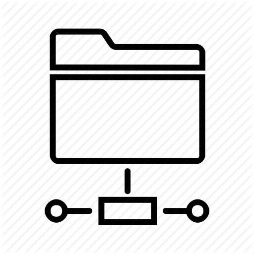 Network, Share, Shared Drive, Shared Files, Shared Folder Icon