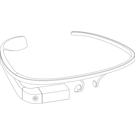 Google Glass Construction Icon
