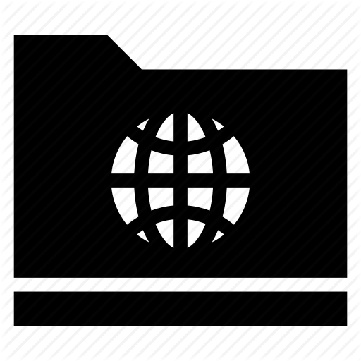 Earth, Folder, Global, Internet, Network, World, Worldmap Icon