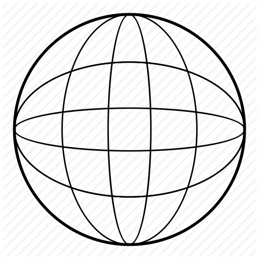 Earth, Globe, Grid, Social Media, Web, World Icon