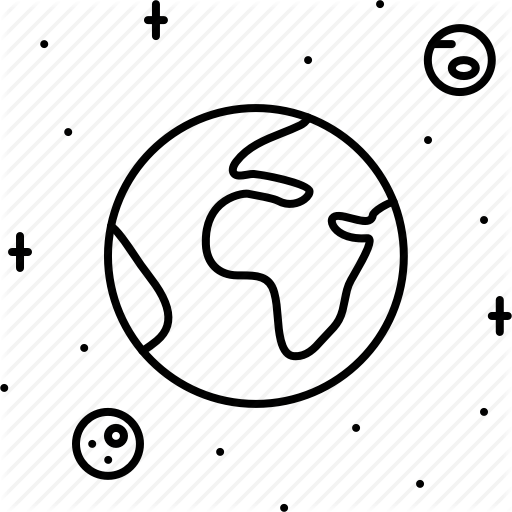 Astronomy, Discovery, Earth, Planet, Space, Star Icon