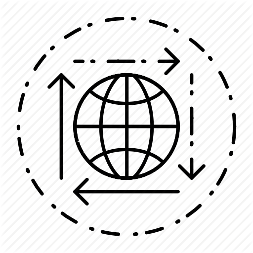 Earth, Globe, Tourism, Transport, Travel, Vacation, World Icon