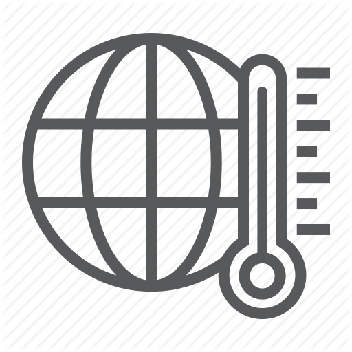 Climate, Earth, Ecology, Global, Heat, Plamet, Warming Icon