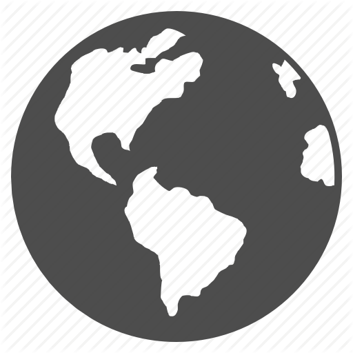 Earth Map, Global, Globe, Navigation, Planet, Travel, World Icon