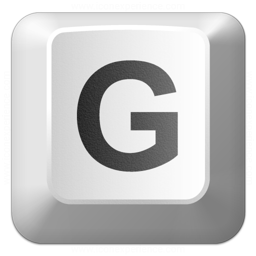Iconexperience V Collection Keyboard Key G Icon
