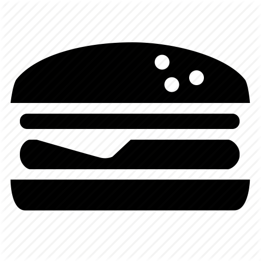 Burger, Foods, Hamburger Icon