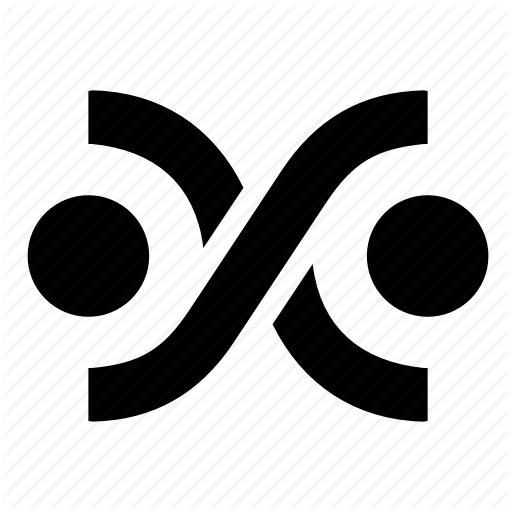 Abstract, Logo, People, X Icon