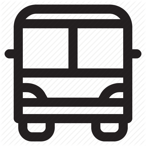 Bus, Maps, Transportation Icon