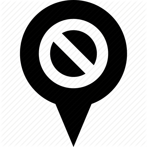 Circle, Denied, Distance, Forbidden, Map Pin, Planification, Route
