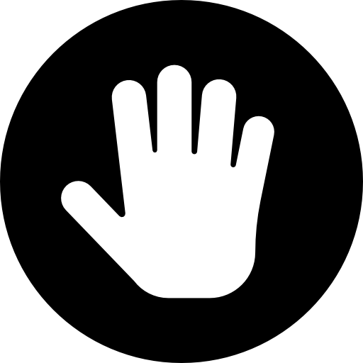 Maps And Flags Circle Black Icon