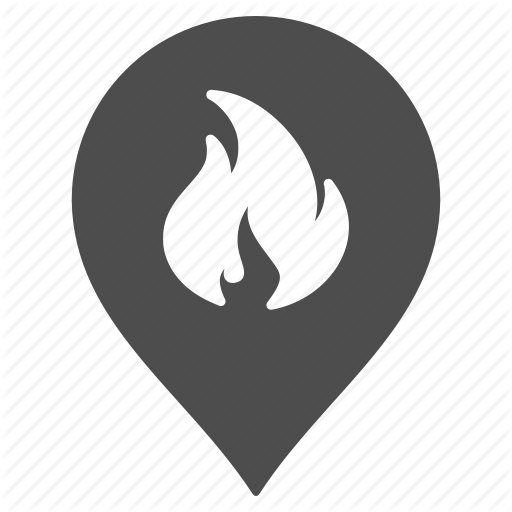 Fire, Flag, Flame, Hot Spot, Map Pointer, Marker, Pn