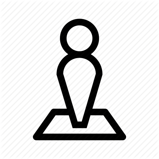 Check In, Location, Map, People Map, Person Icon