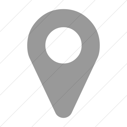 Simple Light Gray Bootstrap Font Awesome Map Marker Icon