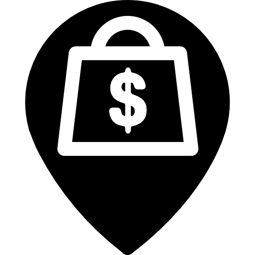 Shopping Zone Marker Icons Free Download