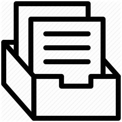 Archive, Box, Document, File, Office Material Icon