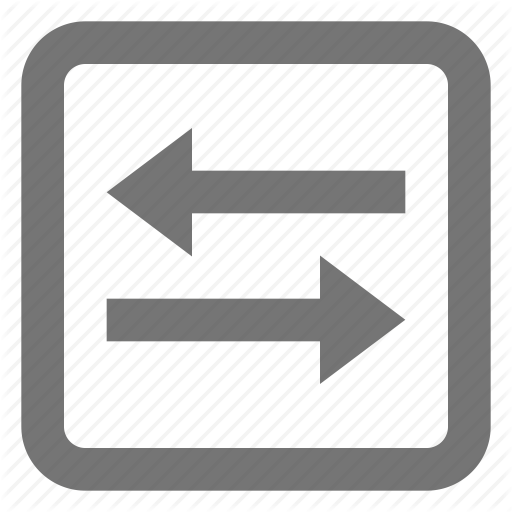 Arrow, Arrows, Box, Compare, Exchange, Line, Material Icon