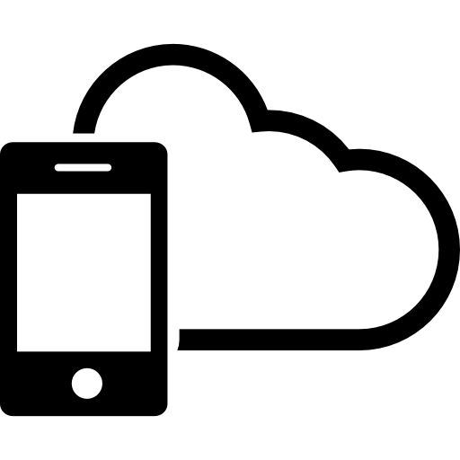 Smartphone Cloud Icons Free Download