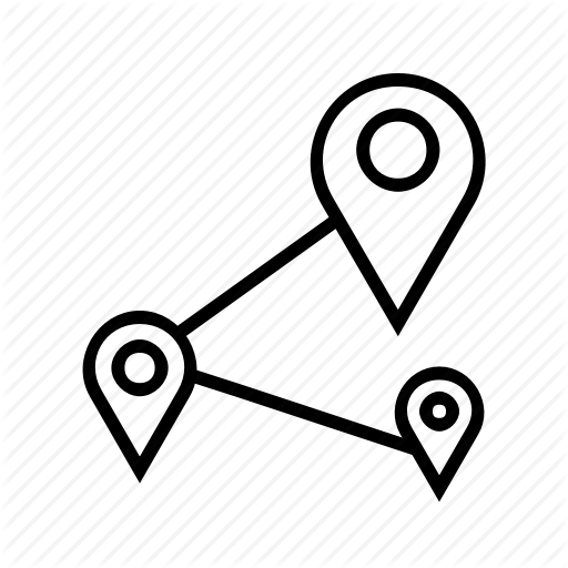 Gps, Location Pin, Map, Navigation Pin, Places Icon