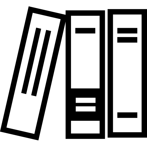 Three Stand Book Icon Free Icons Download