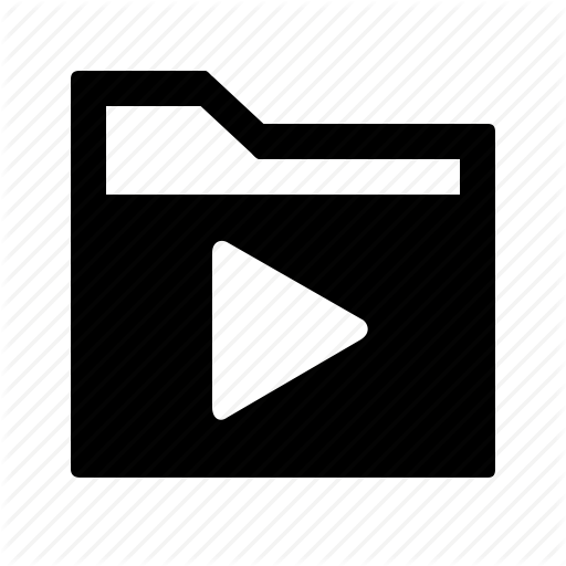 Folder, Multimedia, Music, Play, Store, Videos Icon