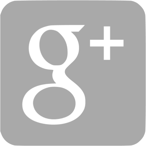 Dark Gray Google Plus Icon