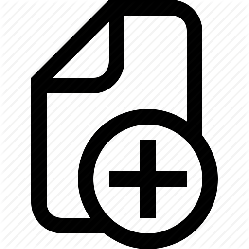 Add, Create, Create Document, Document, New, New Document, Plus Icon